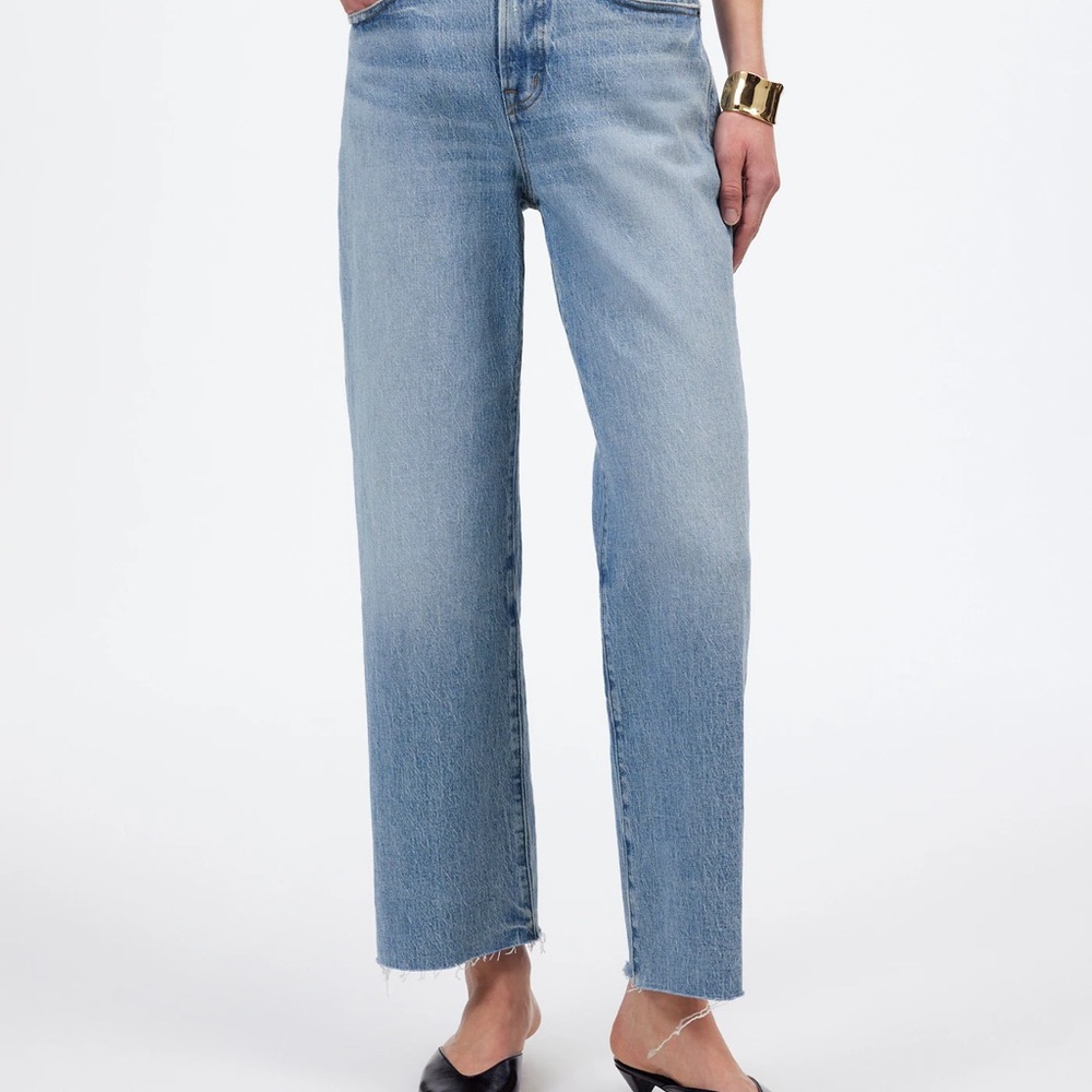Madewell Perfect Vintage Wide Leg Crop Jean